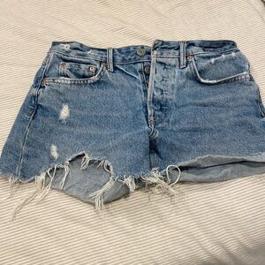 Denim jeans shorts